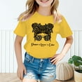 thumbnail image 2 of oqasdz Kids Child Boys Girls T Shirts Cute Graphic Round Neck Short Sleeve Tee Summer Casual Fashion T Shirt, Size 9-10 Years, 2 of 5