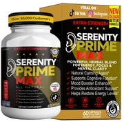 GreenVify Serenity Prime Max Daily Calm & Relaxation Support Supplement
