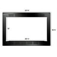 thumbnail image 2 of Contoure Microwave Oven Trim Kit RV-TRIM8B Use With Microwave Oven Model RV-980B; 20-1/2 Inch Width x 15 Inch Height; Black, 2 of 4