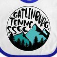 thumbnail image 4 of Inktastic Gatlinburg, Tennessee- Mountains Boys or Girls Baby Bib, 4 of 4