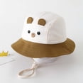 thumbnail image 2 of KPOPLK Unisex Baby Sun Hat UPF 50+ UV Ray Sun Protection Infant Toddler Bucket Hats for Boys Girls Age 1-3 Years, 2 of 7