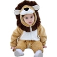 thumbnail image 1 of QIAONIUNIU Disfraz de dinosaurio verde para bebé de Halloween, mono infantil, mameluco de cosplay de 18 a 24 meses, 1 of 4