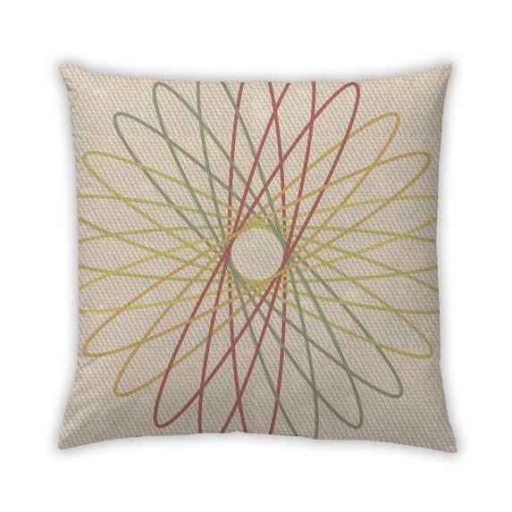Ahgly Company Indoor Square Contemporary Throw Pillow, 18 inch by 18 inch