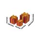 thumbnail image 3 of Decoraciones de Navidad Al Aire Libre Caja de Luz de Navidad Control Remoto Conjunto de 3 Piezas Llevó la Decoración de la Caja de Regalo Caja de Regalo de Navidad Elevada Al Aire Libre Decoración de, 3 of 9