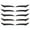 Black, variant on Eyeliner Reusable Eyeliner Stickers Reusable Eyeliner Sticke You Can Get 5pair/10pc Back to school wedding gifts