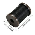 thumbnail image 2 of 0.8Mm Round Waxed Thread Waxed Polyester Thread For Leather Sewing Book Binding Thread Waxed Thread For Hand Sewing Needle And Thread Kit Home Decor, 2 of 2