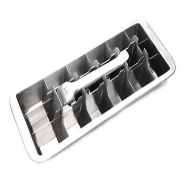 Onyx 18 8 Stainless Steel Ice001 18 Slot Ice Cube Tray Walmart Com Walmart Com