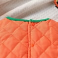 thumbnail image 4 of MEZZALL Toddler Baby Girl Boy Halloween Outfits Sleeveless Pumpkin Romper Ruffle O-Neck Bodysuit Onesie Jumpsuit Cute Halloween Clothes Trendy Clothing, 4 of 7