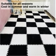 thumbnail image 3 of Milk Velvet Patchwork Rugs, 30 * 30 * 1cm (11.81*11.81*0.39in)Milk Rugs, Carpet Puzzle Mats for Floor, Puzzle Floor Mat Tiles, Interlocking Carpet Tiles, Rug Puzzle Mats for Floor, 3 of 8