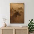 thumbnail image 3 of Canvas Print Horse Running Wall Art Vintage Farmhouse Decorative for Living Room Bedroom - 12"x18", 3 of 8