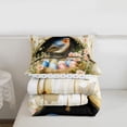 thumbnail image 5 of Erosebridal Cute Birds Flower Twin Comforter Sets,Happy Easter Colorful Easter Eggs Bedding Set For Kids Reversible 2-Piece, 5 of 7