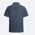 thumbnail image 5 of Wxolcjlv Neon Mushroom Allover Print Button Down Shirt for Men Turn Down Collar Short Sleeve Psychedelic Beach Blouse, 5 of 5