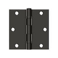 thumbnail image 2 of Deltana S35BBU10B-R - Steel Hinge 31/2X31/2 BB SQ US10B- RES, 2 of 2