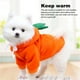 thumbnail image 3 of Sudadera con capucha para mascotas Invierno Otoño Fruta Animal Chaqueta con capucha Traje Ropa Traje Festival de clima frío Ropa Sudadera Tipo 3 XS Eigraketly PT000572-13, 3 of 7
