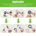 thumbnail image 6 of 2 pack Stainless Steel Manual Can Opener Adjustable Manual Bottle Opener for People with Weak Grip Strength Kitchen Accessories, 6 of 9