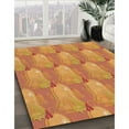 thumbnail image 2 of Ahgly Company Indoor Rectangle Patterned Orange Red Orange Area Rugs, 8' x 12', 2 of 6