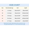 thumbnail image 2 of Easter Dresses Flower Prints Princess Dress Dance Dresses for Girls Teens Summer Outfits Beach Sundress (Yellow,3-4 Years), 2 of 5
