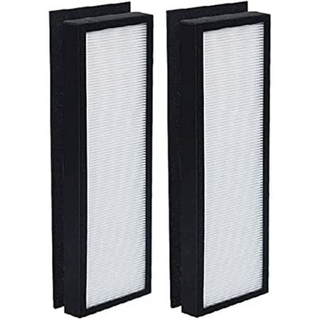 

FLT4825 True HEPA Replacement Filter B Compatible with Guardian Air Purifier AC4825 AC4825E AC4300BPTCA AC4850PT AC4900CA(2 HEPA + 2 Carbon Filters)