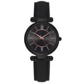thumbnail image 2 of Sfonq Summer Clearance Womens Watches Ladies Casual Alloy Leather Belt Watch Analog Quartz Wristwatches Mothers Day Gift for Grilfriend,Black Buy 2 Save 10%, 2 of 2