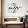 thumbnail image 3 of Elephant Stock Home Sweet Home Typography Vi Wall Sign Wall Art - Horizontal Canvas Wall Art - Living Room Wall Decor - Wall Signs Canvas - Beige And Gray Decor - 45" x 30", 3 of 8