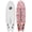 Red Hibiscus, variant on Surfboards.com Opah 5'10" Soft Top Fish Surfboard with 4 Fins and Leash, Blue Camo