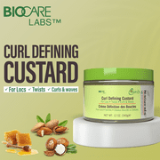 Biocarelab Curls & Naturals Curl-Defining Custard Curl Enhancer, Defined Unisex Hair Styling Cream