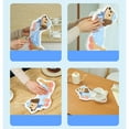 thumbnail image 6 of chaungfeng Cute Dog Hand Towels, Dog Lover Mom Dad Gifts Coral Fleece Absorbent Shaped Towel for Kitchen Bath Room Decor, Cartoon Animal Bathroom Hand Towels Can Be Hung 11x6.7 inch, 6 of 7
