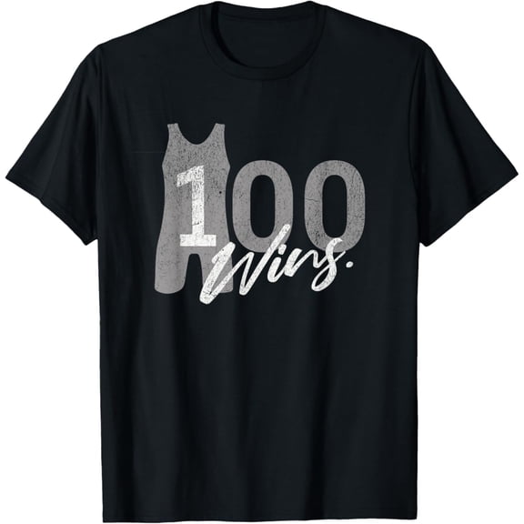 Sam Soft 100 Wins Distressed Wrestling T-Shirt, Gift For Friend, Full Size S-5Xl