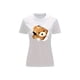 thumbnail image 1 of Playera Blusa Con Impresion De Oso Saliendo Del Pecho Ropa Para Mujer Color Blanco Talla Chica Marca Emil SaEs, 1 of 4