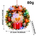 thumbnail image 3 of MOQIN Christmas Window Decoration Lights, Christmas Indoor Hanging Decorative Lights, Lighted Snowman Santa Claus Xmas Trees Lights for Christmas Party Home Decor, Battery Operated, 3 of 5