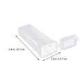 thumbnail image 3 of 50Pack Microscope Slide Case for Laboratory Work and Scientific Research 3.4X1.1In, 3 of 9