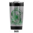 thumbnail image 2 of Harry Potter Slytherin S Logo Stainless Steel Tumbler 20 oz Coffee Travel Mug/Cup, Vacuum Insulated & Double Wall with Leakproof Sliding Lid | Great for Hot Drinks and Cold Beverages, 2 of 7