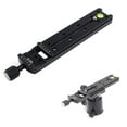 thumbnail image 3 of amagogo Black 200mm Long Sliding Rail Nodal Slide Quick Release Clamp Fit for, 3 of 9