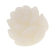 BLESIYA White Buddhism Jade Bodhi Seed Hand Carved Lotus Flower Beads Tibetan Buddhist