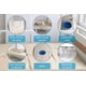 thumbnail image 4 of Cama Hospital Para Casa Enfermera Gambimedic Multifunciones 5 Posiciones Manual Con Baño Integrado Incluye: Mesa, Colchon, Portasuero,, 4 of 9