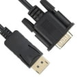 thumbnail image 1 of Adaptador convertidor de cable DisplayPort a VGA HD 1080P de 1,8 m para PC y portátil, 1 of 10