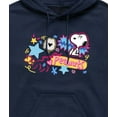 thumbnail image 2 of Peanuts - Snoopy and Woodstock 90S Doodles - Men's Pullover Hoodie, 2 of 5