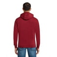 thumbnail image 2 of Lane Seven Unisex Premium Full-Zip Hooded Sweatshirt 2XL Burgundy, 2 of 3