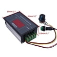 thumbnail image 2 of PWM DC Motor Speed Controller with Digital Display 30A PWM Adjustable Speed Stepless Regulator, 2 of 5