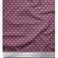 thumbnail image 1 of Soimoi Moss Georgette Fabric Arrow Small Printed Fabric 1 Yard 42 Inch Wide, 1 of 3