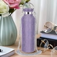 thumbnail image 2 of Bling Water Bottle Rhinestone - 25 oz Large Capacity Stainless Steel Insulated Water Bottle with Sparkling Rhinestone Design, Perfect for Daily Hydration, Durable and Easy to Carry, 2 of 5