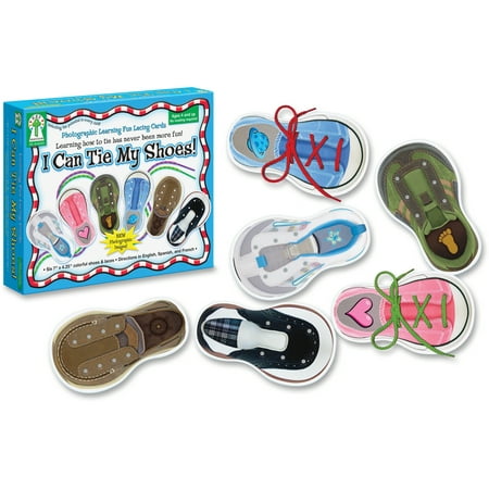 Carson-Dellosa PreK-Grade 1 I Can Tie My Shoes Cards (Best Early Development Toys)