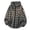 #186-Black, variant on Men's Plaid Shacket, Checkered Hooded Shirt Jacket with Button Front & Chest Pocket, Vintage Style Casual Long Sleeve Outerwear