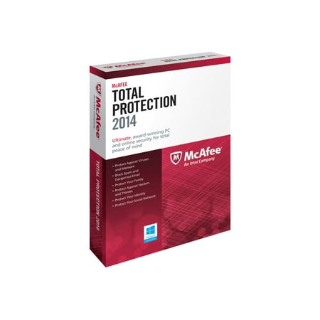 Pc Software Mcafee Total Protection 2014 3-user