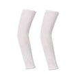 thumbnail image 1 of Linyer Manchons de Protection Confortables Respirants 1 Paire Manchons de Compression Rafraîchissants Articles de Sport pour Conduite Cyclisme Randonnée Blanc, 1 of 1