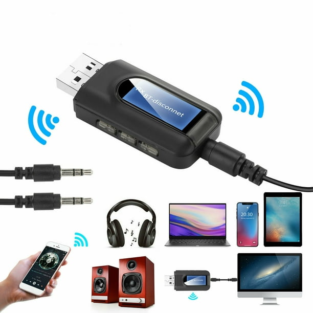 Visualisation Bluetooth Émetteur et Récepteur, USB Bluetooth 5.0