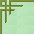 thumbnail image 1 of Ahgly Company Indoor Square Patterned Green Snake Green Area Rugs, 7' Square, 1 of 6