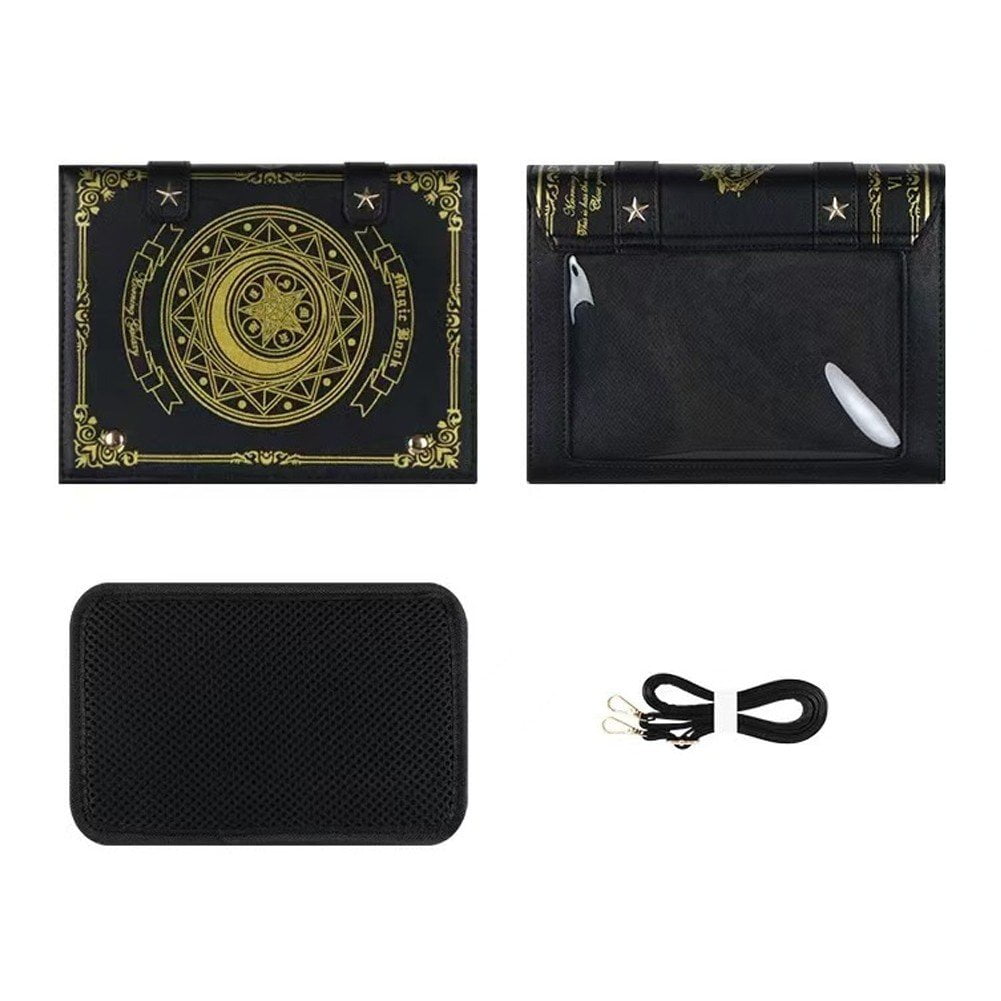 Jiibva Harajuku Vintage Aesthetic Purses Luxury Designer Handbags Messenger Tote Bags Women Y2K Korean Gothic Black Shoulder Bag