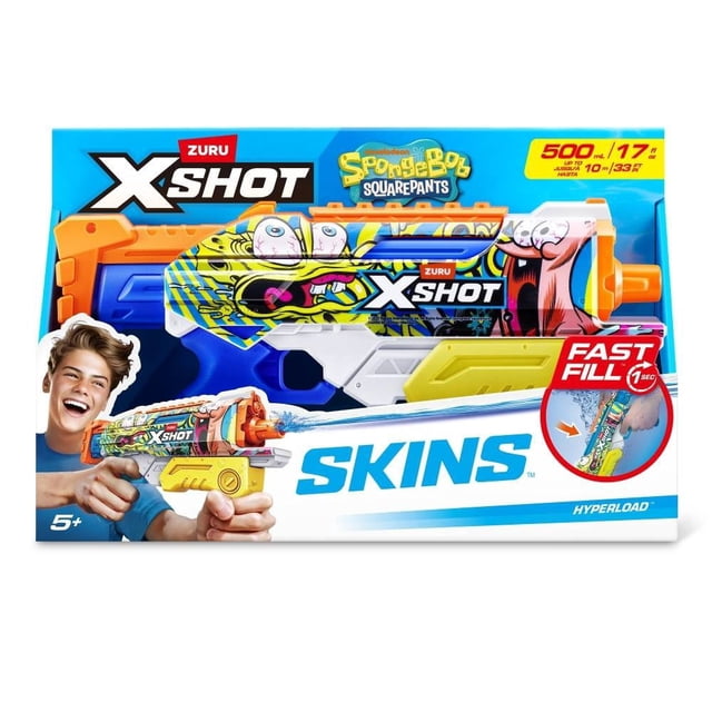 Lanzador de agua Xshot Bob Esponja Hyperload