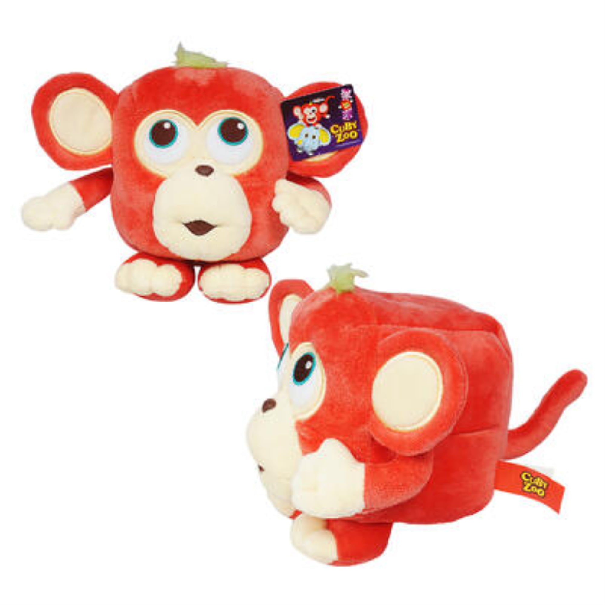 Aurora World Cuby Zoo Plush Marvin Monkey Plush Toy 
